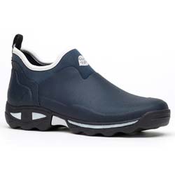 Self-cleaning ankle boots Dark blue